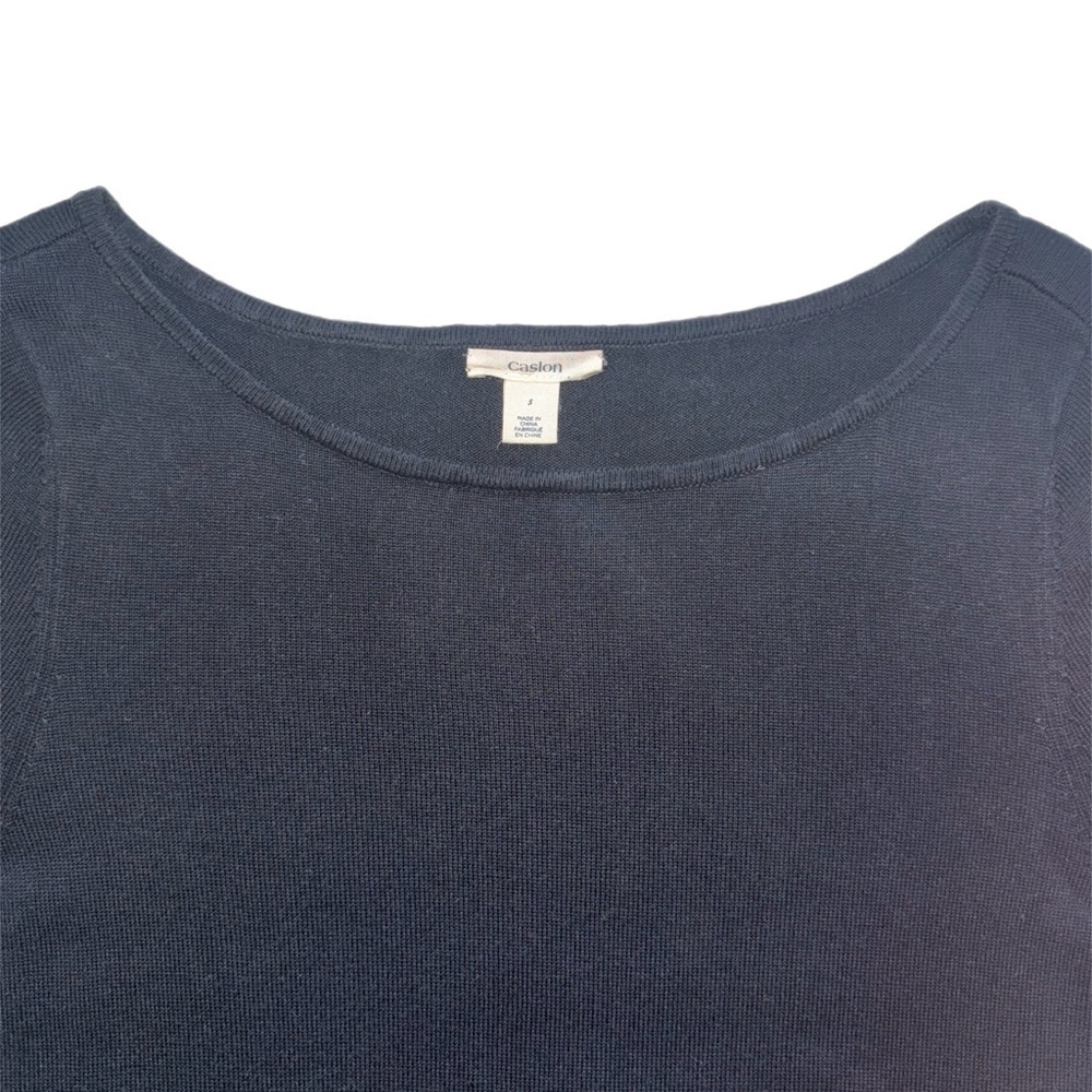 Caslon Black Long Sleeve Dress - Picture 2 of 8